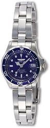 Invicta Women's Pro Diver Collection Silver-Tone Watch #9177