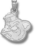 Baylor Bears Solid Sterling Silver Sailor Bear Pendant