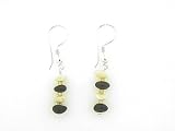 Sterling Silver Multi Amber Earrings