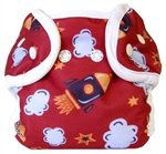 Bummis Super Snap Diaper Cover, Rocket, Medium