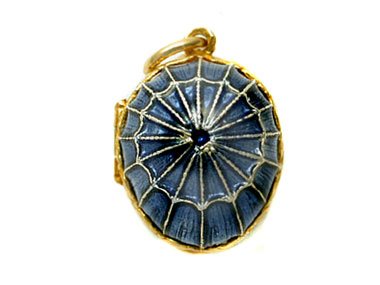  Faberge Style Spiderman locket egg
