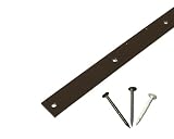 ピンチブロック 金具 100 茶(片面塗装) P-8
