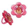 Pebbles Flintstone Cupcake Rings - 12ct