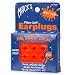 Mack's Pillow Soft Earplugs, Hot Orange, Kid Size 6 Pr