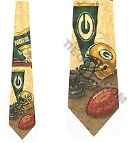 GREEN BAY PACKERS NeckTies NFL Football Neck Ties
