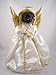 Pug Black Angel Tree Topper