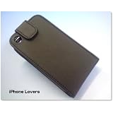 iPhone縦折型高品質レザーケース