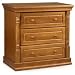 Stork Craft Monterey Three Drawer Chest In Oak