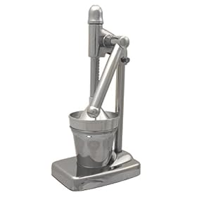 Large Chrome Hand Squeeze Fruit Juicer