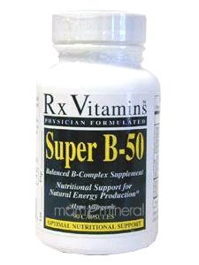 Super B-50 90 caps by RX Vitamins