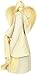 Foundations September Monthly Angel Stone Resin Figurine, 7.5”