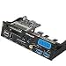 Image of AeroCool Cool-Panel schwarz Speicherkartenleser USB2.0/FW für CF/MD/SM/SD/MMC/MS/MS Pro