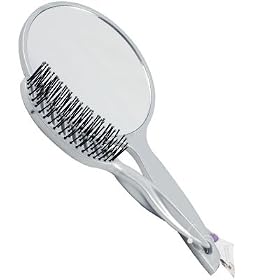 Beauty Mates Hair Brush and Mirror Set
