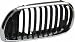 02-05 BMW 325XI 325-xi GRILLE LH (DRIVER SIDE), Sedan, Black (2002 02 2003 03 2004 04 2005 05) B070302 51137030545 Image