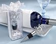 Kate Aspen 11039NA Bottle Stopper, Snowflake