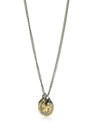 M.Cohen Handmade Designs Sterling Silver Chain with Sterling Silver and Brass Charms