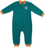 Miami Dolphins Fleece Toddler Sleeper Pajamas - 2T