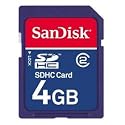 SanDisk 4GB SDHC Secure Digital Card