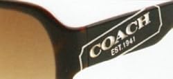 COACH SUNGLASSES CC 846 TASHA TORTOISE BROWN