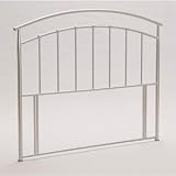 Neptune Pearl Silver Metal Headboard - 4'  Small Double