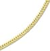 14k Yellow 5 mm Mens Fancy Bold Franco Bracelet - 8.75 Inch