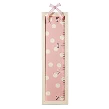 Growth Chart - Pink Polka Dot