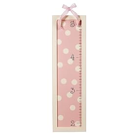Growth Chart - Pink Polka Dot