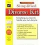 Simplified Divorce Kit, 3rd Edition (National Legal Kits)