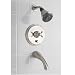 Mico Designs 4730-T-Allure/Gia Bathroom Shower Faucets Pressure Balance Tub and Showe...