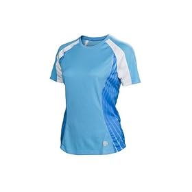 Buy Descente 2008 Ladies Revo Short Sleeve Cycling Top - Azure - 13228az now!