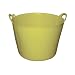 Kitchen & Housewares : 40 Litre "Rhino" Flexi Tub -Yellow