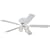 Westinghouse 7871500 Contempra IV Four-Light 52-Inch Five-Blade Ceiling Fan, White with Frosted Ribbed Globes