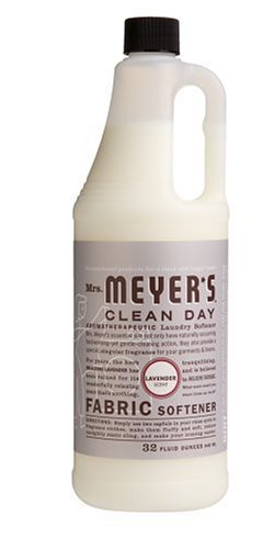 Mrs. Meyer's Clean Day Fabric Softener, Lavender, Case of 6 - 32 Ounce Bottles (192 Ounces)
