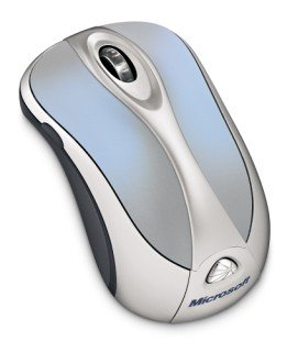 Microsoft Wireless Notebook Laser Mouse 6000 �A�C�X�u���[ B5W-00008