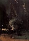 12X16 inch Whistler James Nocturne in Black & Gold Falling Rocket