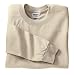 NEW Gildan Ultra Cotton - 100% Cotton Long Sleeve T-Shirt Sand-M