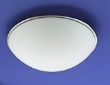 Trio Deckenleuchte mit Kugelschirm aus Opalglas