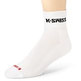 K-SWISS Men's Quarter-Cut Performance Running Socks