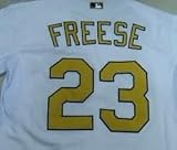 MLB St. Louis Cardinals David Freese 23 Replica Jersey (White/Gold, Large)