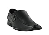 Trendz Men's Pointy Slip-On Dress Shoe Black/Black
