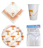 Tennessee Volunteers 96 Piece Plastic Dinnerware Set