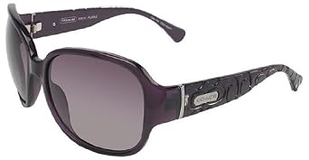 Click here to buy Coach S3010 508 Purple Plastic Sunglasses by COACH.