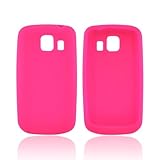 HOT PINK Silicone Case Cover Rubber Skin for LG Vortex
