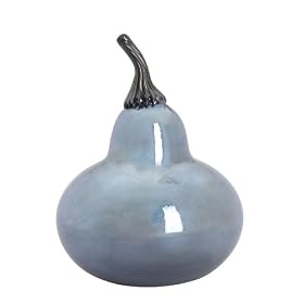 Kosta Boda Roots Blue and Silver Sculpture