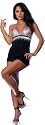 Sexy Miniddress Clubwear Set - Dress and Thong