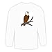 Long Sleeve T-shirt with bald, talons, eagle, bird, predator