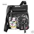 Ed Hardy Tess Handbag/Purse ~ Love Is A Gamble Messenger Bag