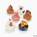 One Dozen (12) Rubber Duck Duckie Ducky FARM ANIMAL Party Favors [Toy]
