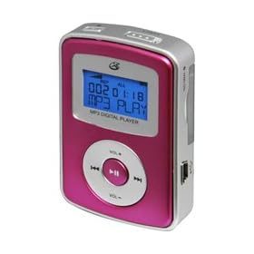 GPX Digital Audio Player MP3 Player MW238P Pink by 