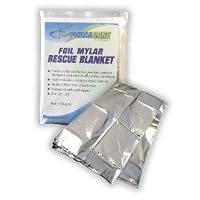 Emergency Mylar Thermal Blankets (Pack of 10) from Medique